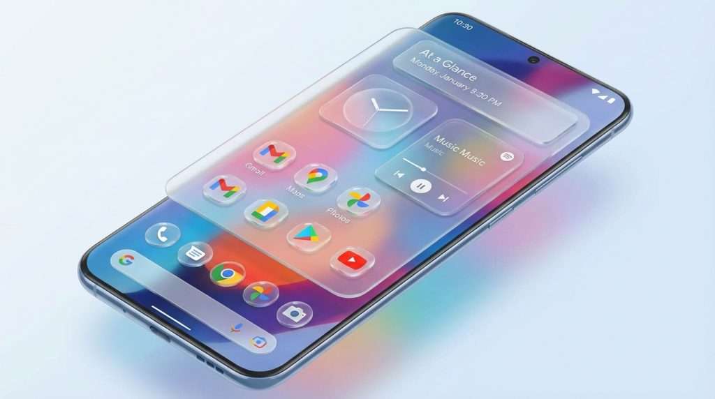 Android 17 to Introduce Frosted Glass UI Inspired by Apple’s Liquid Glass 2 android frosted glass