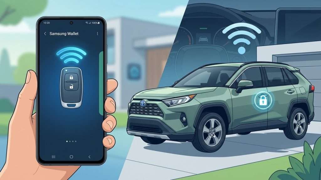 Samsung Wallet Introduces Remote Digital Key Support for Toyota RAV4 2 swrav4