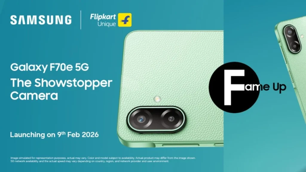 Samsung Galaxy F70e Launches with Dimensity 6300 Chipset and Massive 6,000mAh Battery 2 Samsung Galaxy F70e 5G Green India Teaser 1200x675 1