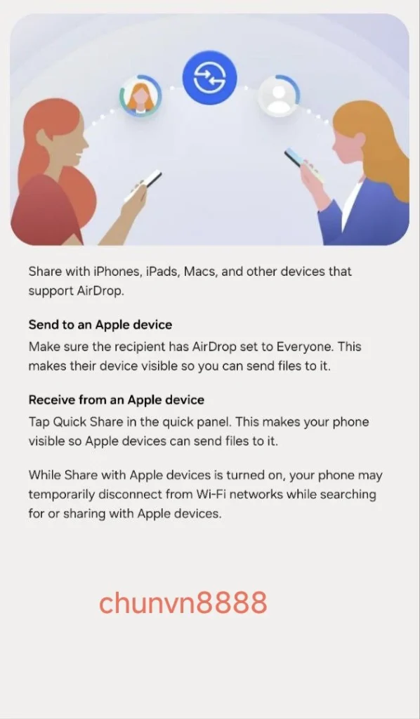 Galaxy S26 Series May Introduce AirDrop Compatibility via Quick Share 3 android airdrop