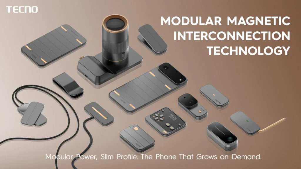 TECNO Unveils Ultra-Thin Modular Phone Concept Ahead of MWC 2026 2 tenco phone